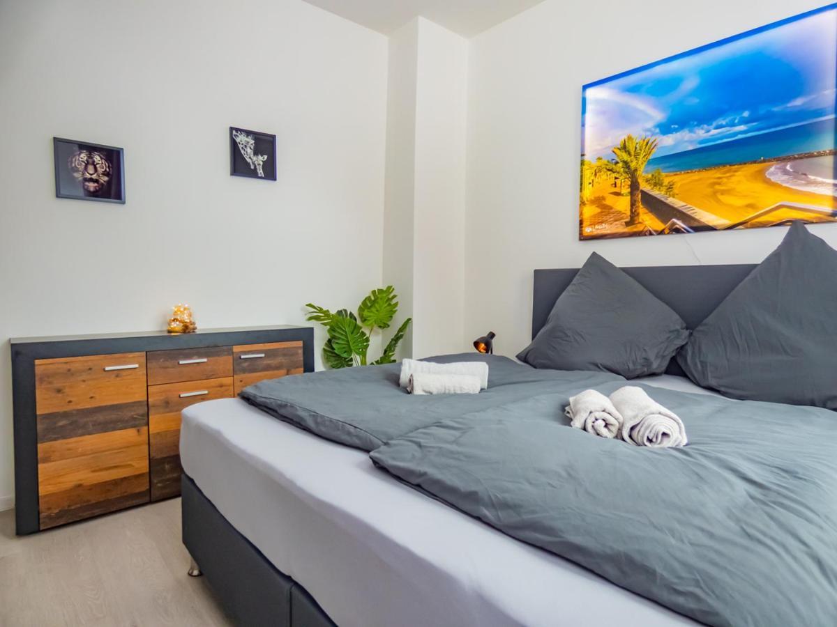 #221 Moderne City Wohnung Im Herzen Von 노이스 외부 사진