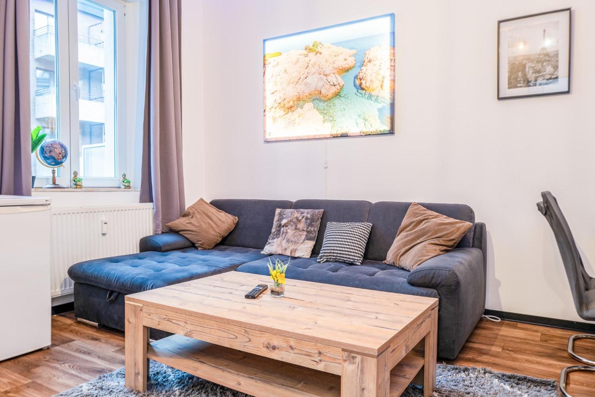 #221 Moderne City Wohnung Im Herzen Von 노이스 외부 사진